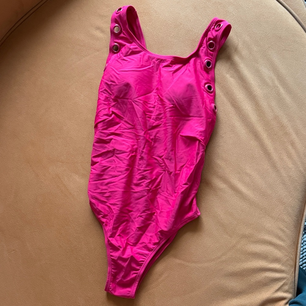 Juicy Couture Hot Pink One-Piece Swimsuit